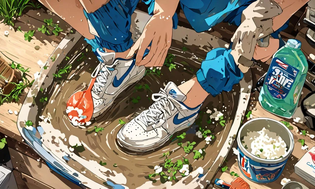 Jak vyprat boty Nike